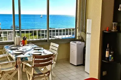 Image de Studio cabine avec piscine, parking, climatisation, proche plage