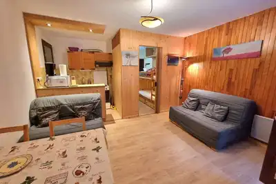 Image de Studio 4 Pers avec Terrasse et Jardinet - Ski et Randos à Pied - Animaux Admis