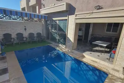 Image de Taghazout :maison charme entre mer et montagnes.