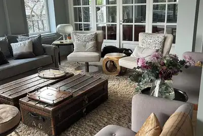 Image de Encantadora terraza sobre Plaza Alemania