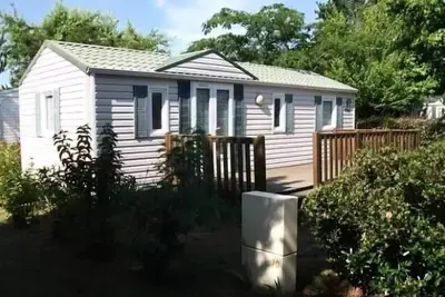 Image de Mobil Home 37m² 3 Chambres (3ème chambre : lits superposés en 70 ) n° 22 Dimanche/Dimanche 6 pers. 6 personnes