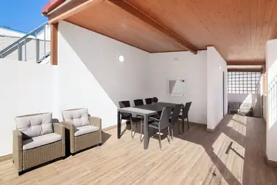 Image de Maison de vacances 'Casa Anzol' avec terrasse privée, Wi-Fi et climatisation