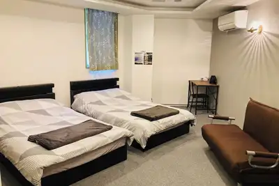 Image de Semidouble 2 Sofa bed Sd  Accommodates up to  / Osaka Ōsaka