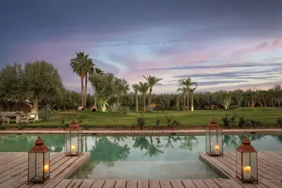Image de Villa Mish-Mish en exclusivité en Palmeraie - Piscines & Tennis (7 ch. /14 pers. )