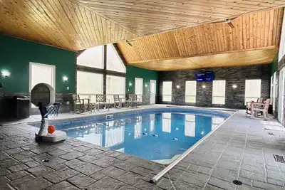 # Private Indoor Pool # Sleeps 27
