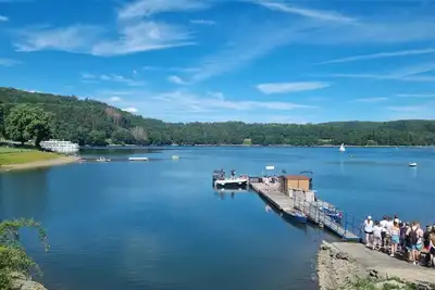 Image de Andina Ahoi - Maisonette apartment in nautical style with a view of the Biggesee