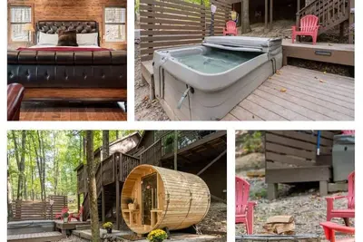 Image de Hot Tub, Private Sauna, Fire Pit & Pool Access