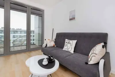 Image de Obrońców Wybrzeża 8 | Apartment | Parking
