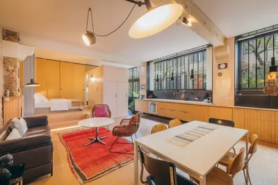 Image de loft in the oberkampf district 2 bdr 2 baths