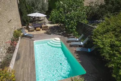 Image de Charmante maison de village avec 4 chambres, piscine et grand jardin