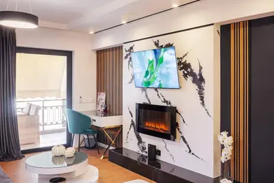 Image de EcoStay-Infinity 2bdr business class apartment by the sea