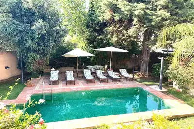 Villa, between the golf course and the beach, in Vistahermosa.