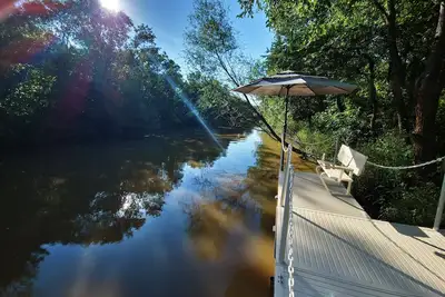 Image de Brazos Breeze: Luxury Riverfront Estate for Weddings & Events, Sleeps 19