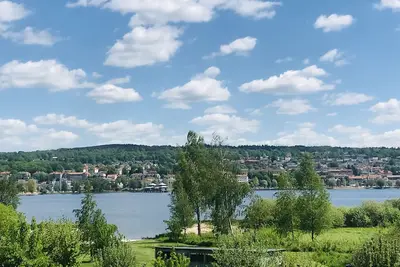 Image de Brunns Lake House - Mysig Familjevänlig Lägenhet med Fantastisk Utsikt Över Sjön