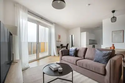 Image de Charming Landstraße 2br w/ Gym, nr Erdberg, by Blueground