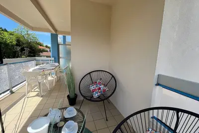Image de Appartement T2 cosy à Arcachon, proche plage, parking sécurisé, balcon-terrasse, Ménage inclus