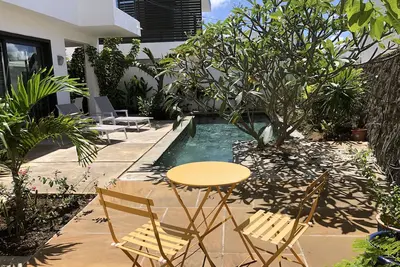 Image de Villalina : cosy, piscine privée et proche Grand baie et plages
