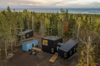 Image de Scandinavian Chalet and sauna in Lutsen - Grey