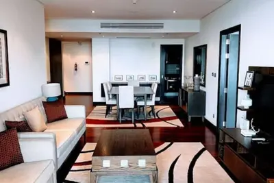 Image de 2br Luxe Dubai Family Oasis with Sea & Burj Views.