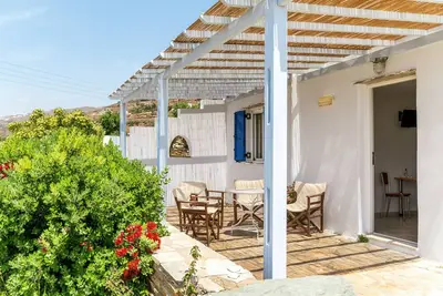 Image de Maison de vacances 'Anemologio 302 Tinos' avec vue sur la mer, Wi-Fi et climatisation