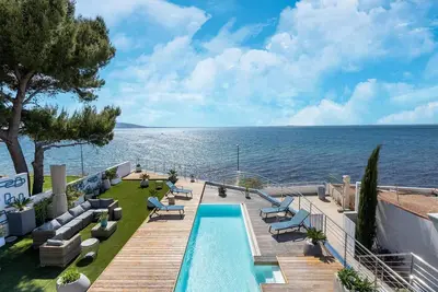 Image de Villa avec piscine privée et vue sur le lagon