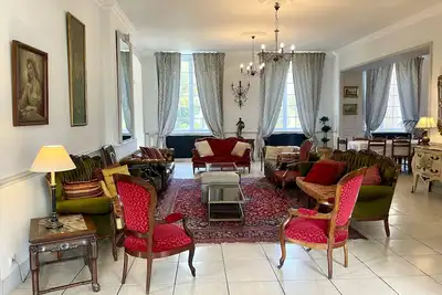 Image de Grand gîte dans un château à la campagne pour 28 personnes - Normandie