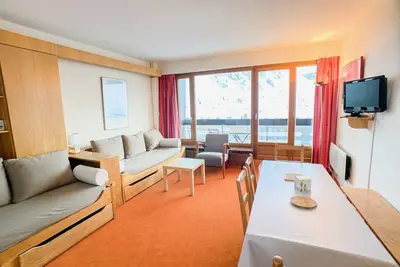 Image de Appartement lumineux proche pistes, balcon et animaux admis