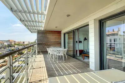 Image de Appartement F2 pour 4 à Carnon - Terrasse, Garage, Proche Plage