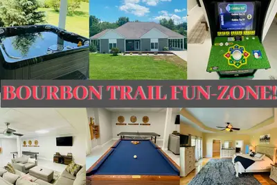 Image de Bourbon Trail Fun Zone! HotTub! Pool Table! Ping Pong! Golden Tee! Big Yard!