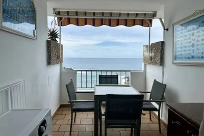 Image de Appartement de vacances 'Casita Acogedora Frente Al Mar' avec terrasse privée et Wi-Fi
