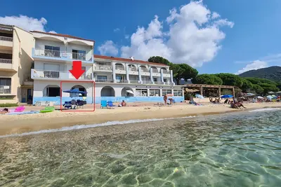 Image de Top appartement directement sur la plage, vue mer panoramique, situation idéale!