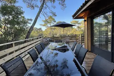 Image de Villa Cap Aupa Cap - Cap-Ferret  Le Canon - Villa bois Neuve - 10 personnes