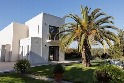 Image de Beautiful Corfu Villa | 4 Bedrooms | Mezzo Mezzo Estate | Stunning Views & Contemporary Design | Achilleion