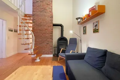 Image de Hochwertig, Moderne und Gemütliche Ferienwohnung mit 55qm für Vier Personen. - Blau-weiss