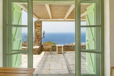 Image de Maison de Vacances 'Casa Xyla-sunset View Villa' avec Vue sur la Mer, Wi-Fi et Climatisation