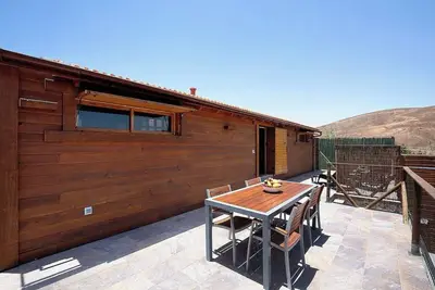 Image de Maison de vacances 'La Casita De Vidal' avec vue sur la montagne, terrasse privée et Wi-Fi