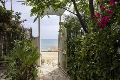 Image de Maison de vacances '3 Sirene Sciacca Fronte Mare' avec vue sur la mer, Wi-Fi et climatisation