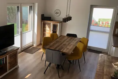 Image de Sonnenhuus Sanddorn - Neues Ferienhaus/ Doppelhaushälfte in Bester Lage in Werdum Gelegen, für max