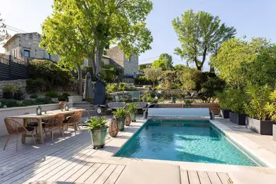 Image de Maison De Village Entierement Renovee Avec Piscine