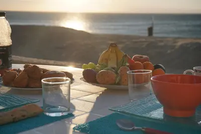 Image de Maison de Vacances Leucate, posé sur le sable. Bord de mer. Accès Direct Plage!