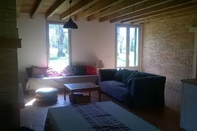 Image de Maison landaise rénovée au milieu de 2 hectares