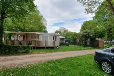 Image de Mobilhome 3 chambres Climatisé année 2018 dans camping 4 étoiles