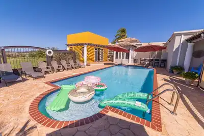 Casa Canaveral-TropicalPrivatePool-14Family-sized! Near Rafael Hernandez Airport