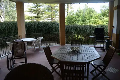 Image de Art Nouveau style villa facing Mondello beach