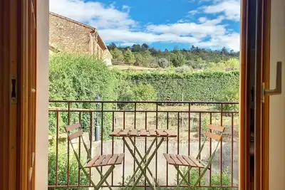 Image de Maison privée avec terrasse et belle vue, sur la place du marché