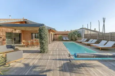Image de Bassin -Villa privée 12 personnes piscine chauffée