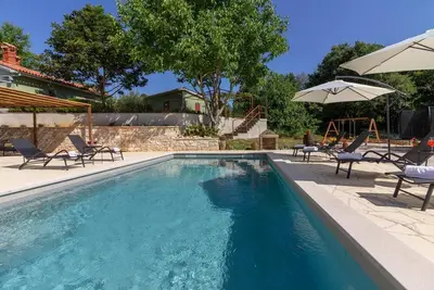 Image de Maison de vacances Labin pour 1 - 7 personnes avec 3 chambres à coucher - Maison de vacances