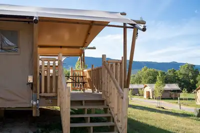 Image de New Luxury Glamping Tent at Luray Rv Resort - (V418)