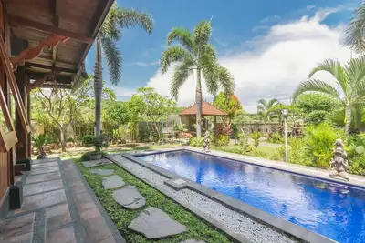 Image de Villa Joglo Catu - Private Pool, Green Village, And Rice Field View
