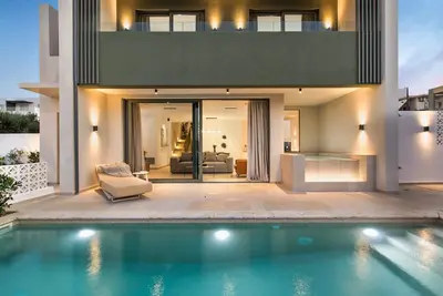 Image de Lux Sea View Villa by Chania Living Stories